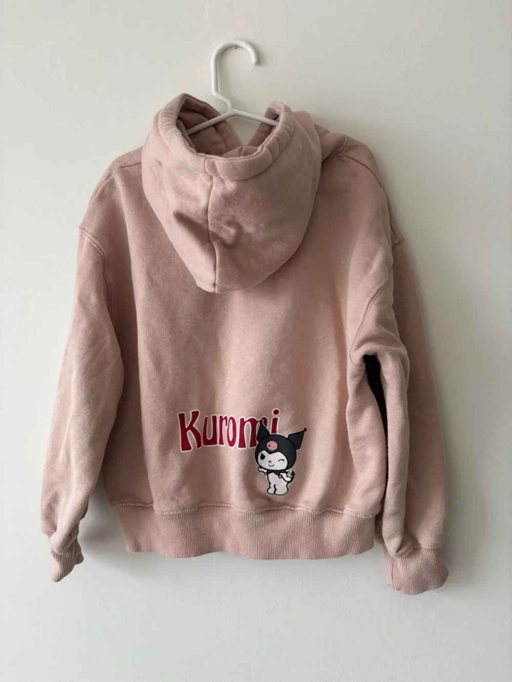 Zara Pink Kuromi Heart Graphic Hoodie - Picture 2 of 3